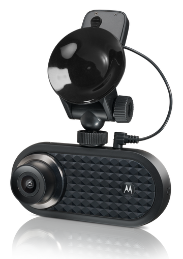Motorola Dash Cam MDC500GW Dual Lens HD Dash Camera with Wi-Fi and GPS front camera
